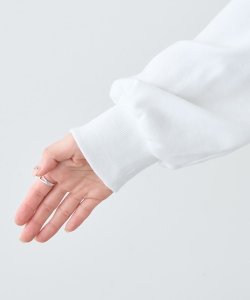 PUAL CE CIN(ピュアルセシン)の「スムース2WAYロングスリーブ(Tシャツ/カットソー・レディース・ブラック/オフホワイト・FREE)」の18枚目の写真