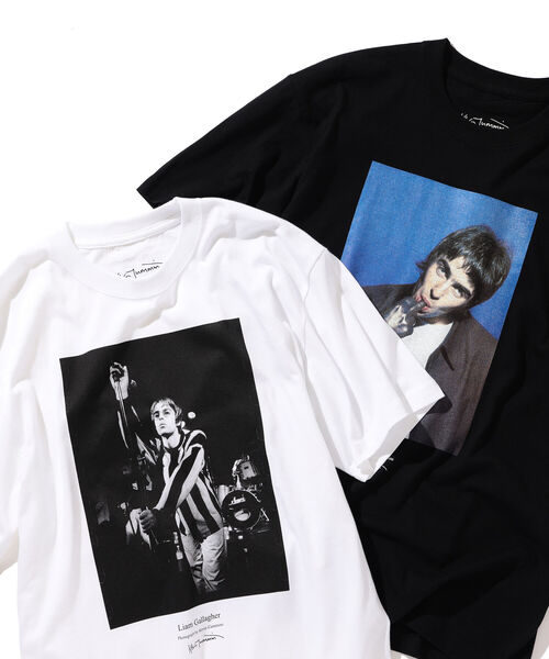 BEAMS（ビームス）の「Kevin Cummins × BEAMS / 別注 OASIS フォト Tシャツ（Tシャツ/カットソー・メンズ・ホワイト/ブラック・S/M/L/XL）」の6枚目の写真