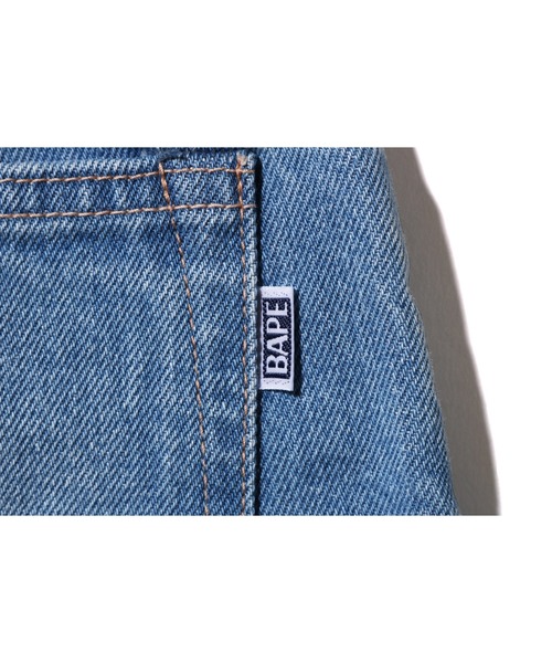 A BATHING APE（アベイシングエイプ）の「TWIN STA DENIM SHORTS M