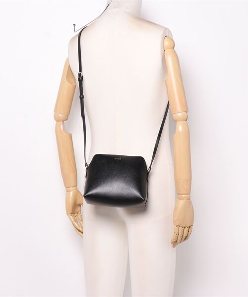 ＃553　FURLA フルラ ボエム ミニショルダーバッグ ワインレッド レッドブラウン系 ポシェット コンパクト ブランド レディース