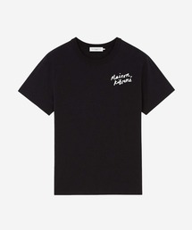 MAISON KITSUNE◆ミニハンドライティングクラシックTシャツ/M/コットン/グリーン/プリント/IW00131KJ0035// Maison Kitsune（メゾンキツネ）の「MINI HANDWRITING CLASSIC
