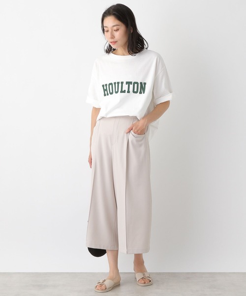 LEPSIM（レプシィム）の「アソートロゴTシャツ　278689（Tシャツ/カットソー・レディース・ブラック/アイボリー/キャメル/オフホワイト・FREE）」の17枚目の写真