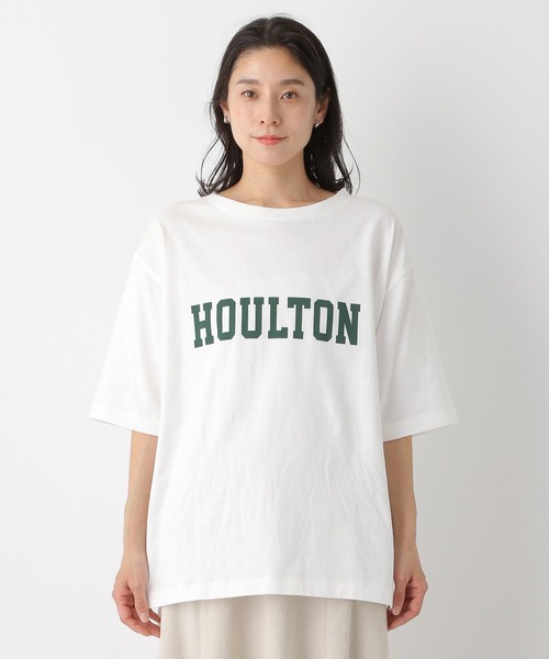 LEPSIM（レプシィム）の「アソートロゴTシャツ　278689（Tシャツ/カットソー・レディース・ブラック/アイボリー/キャメル/オフホワイト・FREE）」の11枚目の写真