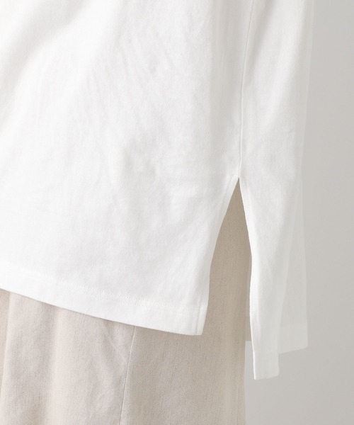 LEPSIM（レプシィム）の「アソートロゴTシャツ　278689（Tシャツ/カットソー・レディース・ブラック/アイボリー/キャメル/オフホワイト・FREE）」の8枚目の写真