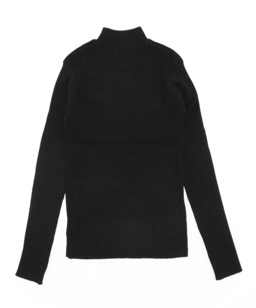 INTERPLANET(インタープラネット)の「12G 2×2リブプルオーバー(ニット/セーター・レディース・パープル/グリーン/アイボリー/ブラック・FREE)」の5枚目の写真