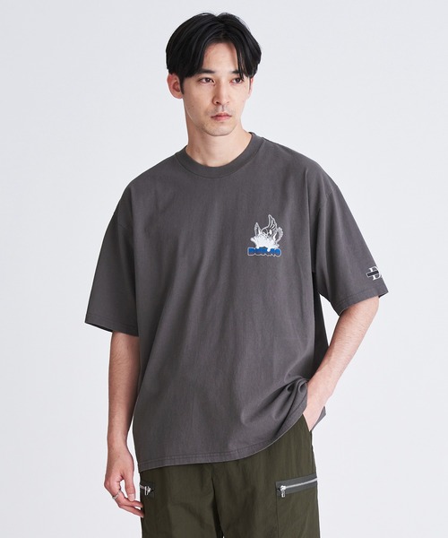 Dunno（ドノウ）の「DUNNO / プリントカットソー《ESTNATION EXCLUSIVE》（Tシャツ/カットソー・メンズ・チャコールグレー・SMALL/MEDIUM/LARGE）」の8枚目の写真