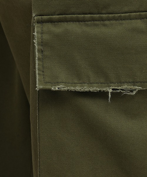 MASONPRINCE(メイソンプリンス)の「【MASONPRINCE】Cargo design cotton casual pants XXK4123(カーゴパンツ・メンズ・ブラック/アイボリー/カーキ・M/L/S)」の7枚目の写真