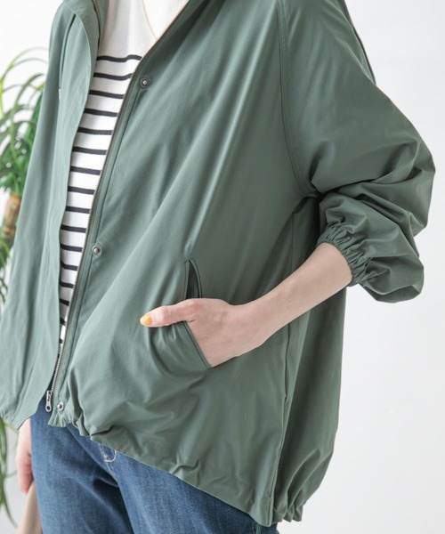 URBAN RESEARCH Sonny Label（アーバンリサーチサニーレーベル）の「HyperHelixブルゾン（ブルゾン・レディース・ブラック/ベージュ/カーキ・FREE）」の14枚目の写真