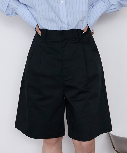 forksy.(フォルクシー)の「【forksy.】チノ2タックセンタープレスショートパンツ/107(チノパンツ・レディース・ブラック/ベージュ/アイボリー/ブラウン・M/L)」の18枚目の写真