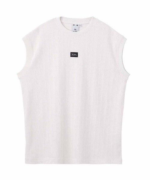 X-girl(エックスガール)の「DEFORMED RIB TANK TOP/リブ タンクトップ(タンクトップ・レディース・ライトグリーン/ホワイト/チャコールグレー/ブラウン・M/S)」の15枚目の写真