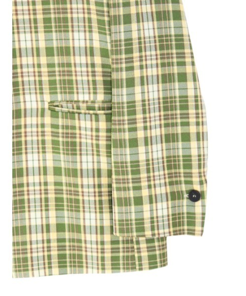 AMAIL(アマイル)の「Happy caramelcheck Jacket(テーラードジャケット・レディース・レッド/グリーン・FREE)」の12枚目の写真