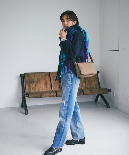 RIVE DROITE（リヴドロワ）の「R.good/アールドットグッド/パフィーフラップバッグ（ショルダーバッグ・レディース・ベージュ/ブラック・FREE）」の20枚目の写真