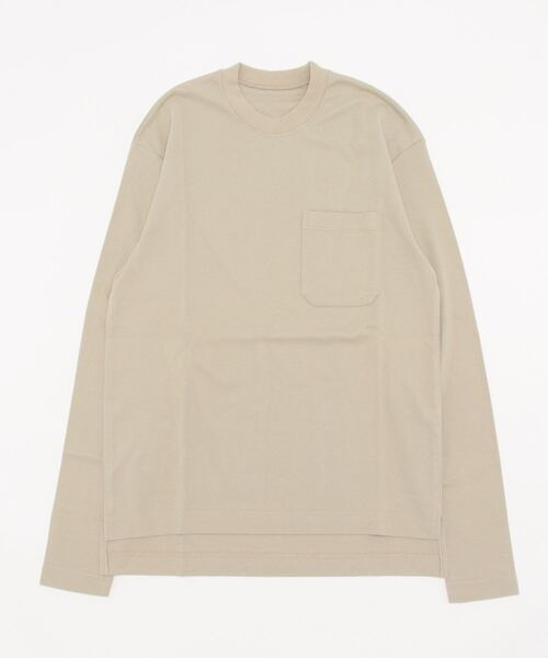 HAVE A NICE TRIP(ハヴァナイストリップ)の「マクローヤルスムースクルーネック(Tシャツ/カットソー・レディース・オフホワイト/ブルー/グリーン・S)」の2枚目の写真