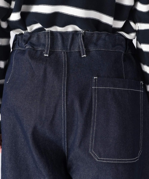 niko and...（ニコアンド）の「[niko and ...JEANS 2022AW]サイドベルトデニム（デニムパンツ・メンズ・インディゴブルー/ベージュ/ブルー・LARGE/MEDIUM）」の14枚目の写真
