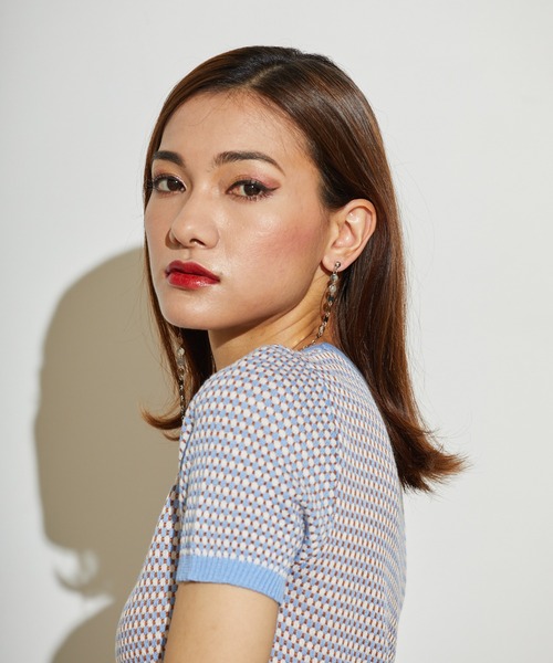 L.H.P(エルエイチピー)の「courage/クラージュ/チェーンピアス(ピアス(両耳用)・レディース・シルバー/ゴールド・F)」の14枚目の写真