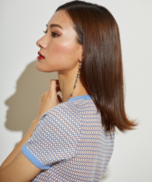 L.H.P(エルエイチピー)の「courage/クラージュ/チェーンピアス(ピアス(両耳用)・レディース・シルバー/ゴールド・F)」の16枚目の写真