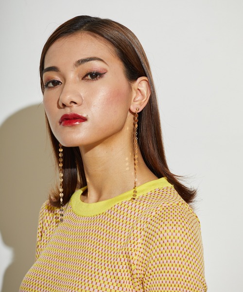 L.H.P(エルエイチピー)の「courage/クラージュ/チェーンピアス(ピアス(両耳用)・レディース・シルバー/ゴールド・F)」の18枚目の写真