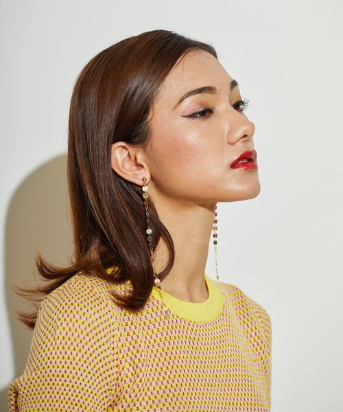 L.H.P(エルエイチピー)の「courage/クラージュ/チェーンピアス(ピアス(両耳用)・レディース・シルバー/ゴールド・F)」の19枚目の写真