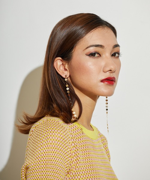 L.H.P(エルエイチピー)の「courage/クラージュ/チェーンピアス(ピアス(両耳用)・レディース・シルバー/ゴールド・F)」の20枚目の写真