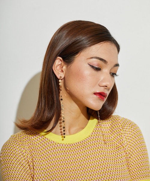 L.H.P(エルエイチピー)の「courage/クラージュ/チェーンピアス(ピアス(両耳用)・レディース・シルバー/ゴールド・F)」の21枚目の写真