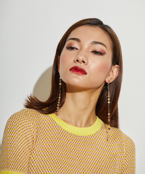 L.H.P(エルエイチピー)の「courage/クラージュ/チェーンピアス(ピアス(両耳用)・レディース・シルバー/ゴールド・F)」の22枚目の写真