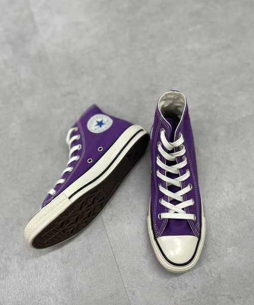 CONVERSE(コンバース)の「【CONVERSE/コンバース】オールスター USカラーズ HI(スニーカー・レディース・パープル/グリーン・24/25/24.5/23.5)」の8枚目の写真