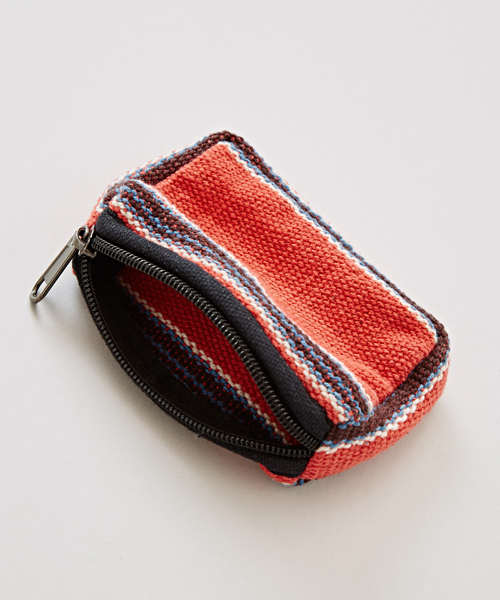 チャイハネ（チャイハネ）の「【チャイハネ】ネパール手織りコットンコインパース（コインケース・レディース・ホワイト×ブルー/パープル/イエロー系その他/ラベンダー/ブルー/ホワイト/グリーン/レッド/ブルー系その他/ダークブルー/グリーン系その他・FREE）」の18枚目の写真