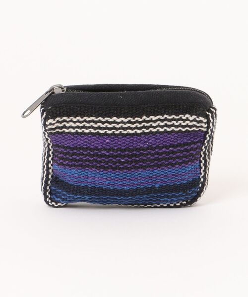 チャイハネ（チャイハネ）の「【チャイハネ】ネパール手織りコットンコインパース（コインケース・レディース・ホワイト×ブルー/パープル/イエロー系その他/ラベンダー/ブルー/ホワイト/グリーン/レッド/ブルー系その他/ダークブルー/グリーン系その他・FREE）」の6枚目の写真