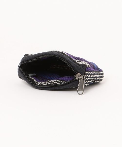 チャイハネ（チャイハネ）の「【チャイハネ】ネパール手織りコットンコインパース（コインケース・レディース・ホワイト×ブルー/パープル/イエロー系その他/ラベンダー/ブルー/ホワイト/グリーン/レッド/ブルー系その他/ダークブルー/グリーン系その他・FREE）」の14枚目の写真