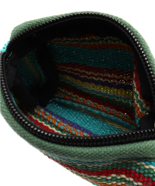 チャイハネ（チャイハネ）の「【チャイハネ】ネパール手織りコットンコインパース（コインケース・レディース・ホワイト×ブルー/パープル/イエロー系その他/ラベンダー/ブルー/ホワイト/グリーン/レッド/ブルー系その他/ダークブルー/グリーン系その他・FREE）」の15枚目の写真