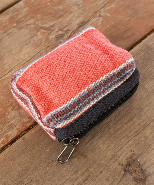 チャイハネ（チャイハネ）の「【チャイハネ】ネパール手織りコットンコインパース（コインケース・レディース・ホワイト×ブルー/パープル/イエロー系その他/ラベンダー/ブルー/ホワイト/グリーン/レッド/ブルー系その他/ダークブルー/グリーン系その他・FREE）」の19枚目の写真