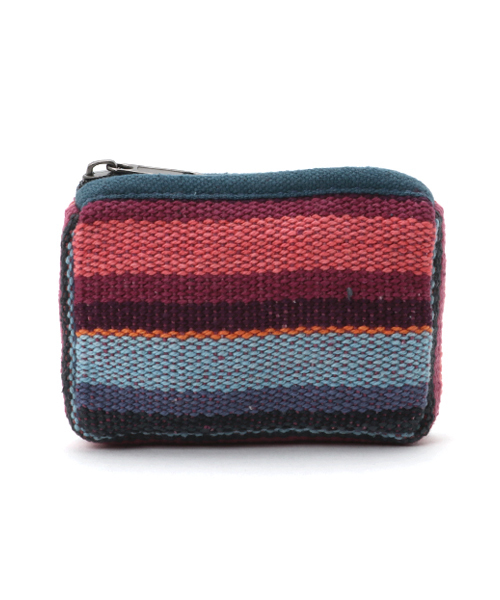 チャイハネ（チャイハネ）の「【チャイハネ】ネパール手織りコットンコインパース（コインケース・レディース・ホワイト×ブルー/パープル/イエロー系その他/ラベンダー/ブルー/ホワイト/グリーン/レッド/ブルー系その他/ダークブルー/グリーン系その他・FREE）」の20枚目の写真