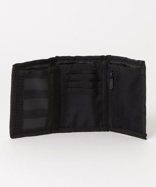 adidas（アディダス）の「エッセンシャルズ スリーストライプス ウォレット / アディダス（メンズ/レディース）（財布・メンズ・ブラック・FREE）」の2枚目の写真