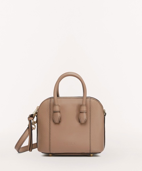 フルラ　ミアステラS　ドーム　2WAY　クロスボディ　ミニバッグ　ベージュ FURLA（フルラ）の「FURLA MIASTELLA MINI DOME（ハンドバッグ