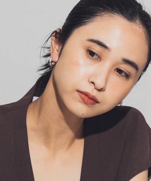 URBAN RESEARCH（アーバンリサーチ）の「decor『デコール』　Plump Drop Pierce（ピアス（両耳用）・レディース・シルバー・-）」の2枚目の写真