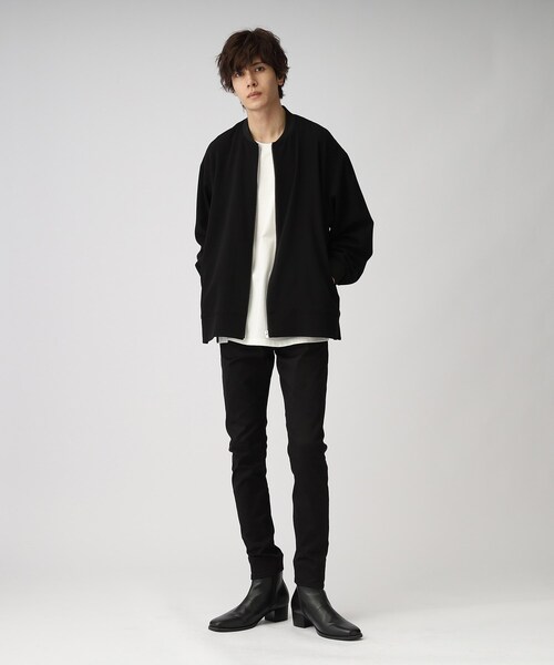 tk.TAKEO KIKUCHI（ティーケータケオキクチ）の「◆Premiumfit スキニーパンツ（その他パンツ・メンズ・ブラック/サンドベージュ・03/02/04/01）」の12枚目の写真