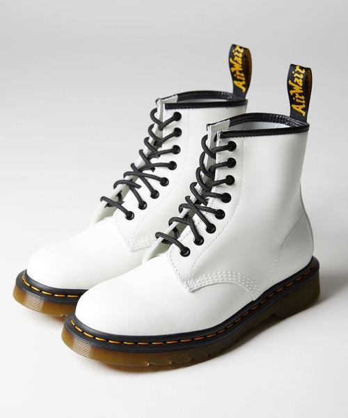 Dr. Martens（ドクターマーチン）の「Dr.Martens/ドクターマーチン 1460  8ホールブーツ/8-EYE BOOT（ブーツ・レディース・ブラック×イエロー/ブラック×ホワイト/ホワイト・4/6/5）」の21枚目の写真
