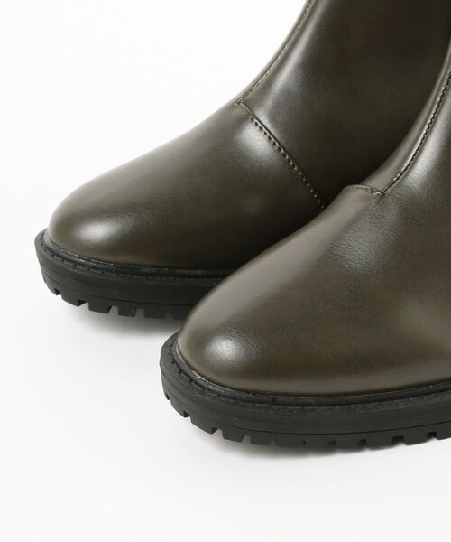 B:MING by BEAMS（ビーミングバイビームス）の「B:MING by BEAMS / サイドゴア ブーツ 22AW（ブーツ・レディース・ブラック/オフホワイト/オリーブ・22.5/24.5/23.5）」の13枚目の写真