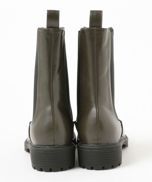 B:MING by BEAMS（ビーミングバイビームス）の「B:MING by BEAMS / サイドゴア ブーツ 22AW（ブーツ・レディース・ブラック/オフホワイト/オリーブ・22.5/24.5/23.5）」の12枚目の写真