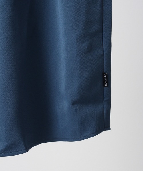 Art re A select（アトリエセレクト）の「DRAPE BOWTIE LOOSE SHIRTS/2way ボウタイ ドレープ トロミ ルーズ レギュラーシャツ（シャツ/ブラウス・メンズ・グレイッシュベージュ/ブラック/ホワイト/グリーン/ブルー・M/L）」の17枚目の写真