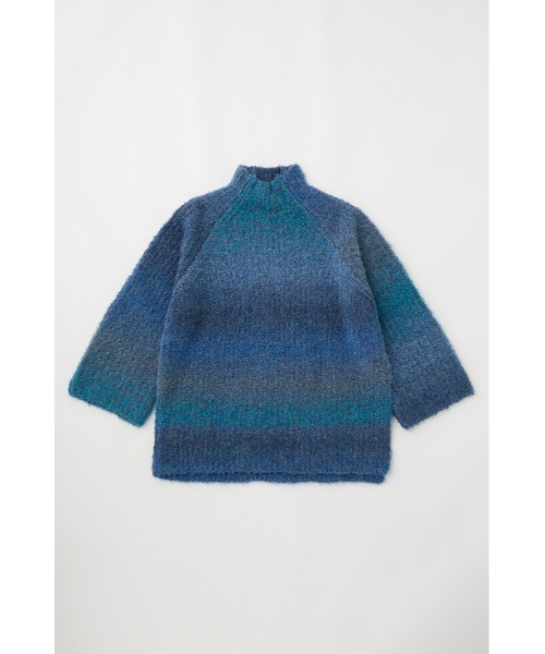 MOUSSY（マウジー）の「GRADATION LONG セーター（ニット/セーター・レディース・ブルー/ネイビー/レッド・FREE）」の7枚目の写真