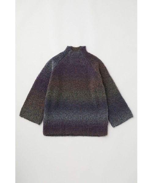 MOUSSY（マウジー）の「GRADATION LONG セーター（ニット/セーター・レディース・ブルー/ネイビー/レッド・FREE）」の8枚目の写真