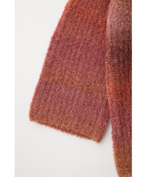 MOUSSY（マウジー）の「GRADATION LONG セーター（ニット/セーター・レディース・ブルー/ネイビー/レッド・FREE）」の14枚目の写真