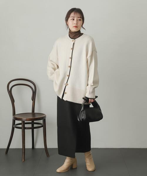 セール】ウールライクジャージタイトスリットスカート（スカート