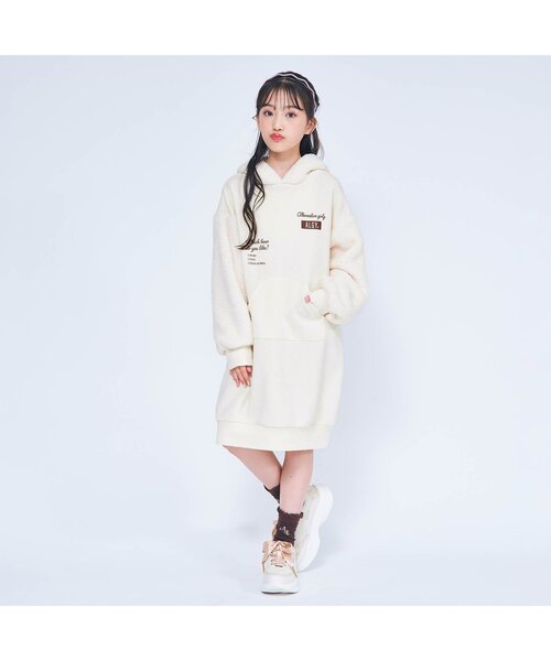 algy（アルジー）の「ベアーズトレーナーワンピ（ワンピース・キッズ・ブラック/ブラウン/アイボリー・SMALL/MEDIUM/X-SMALL/XX-SMALL/XXX-SMALL）」の7枚目の写真