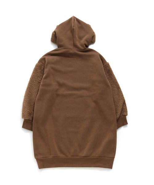 algy（アルジー）の「ベアーズトレーナーワンピ（ワンピース・キッズ・ブラック/ブラウン/アイボリー・SMALL/MEDIUM/X-SMALL/XX-SMALL/XXX-SMALL）」の17枚目の写真