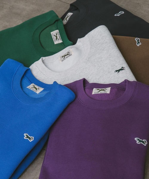 PENNEYS（ぺニーズ）の「『別注』PENNEYS×DOORS　THE FOX クルーネックスウェット（スウェット・メンズ・パープル/ネイビー/ライトグレー/グリーン/ブラウン/ロイヤルブルー/スミクロ/ブルー系その他/ベージュ/グリーン系その他/グレー系その他/オリーブ/ホワイト/グレー・MEDIUM/LARGE/X-LARGE）」の15枚目の写真