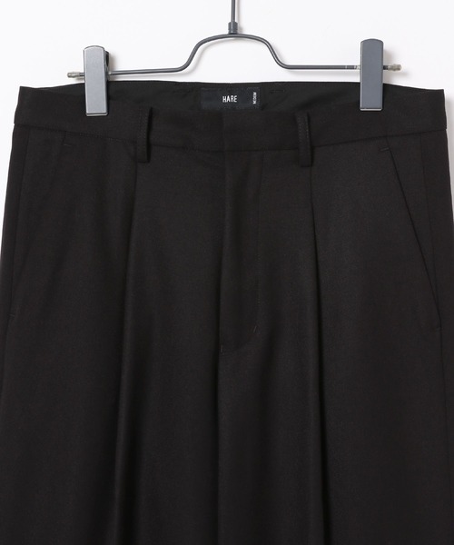 HARE（ハレ）の「【SETUP対応】カラーワイドフレアパンツ(HARE)（スラックス・メンズ・ブラック/レッド/ブルー/カーキ・SMALL/MEDIUM/X-SMALL）」の7枚目の写真