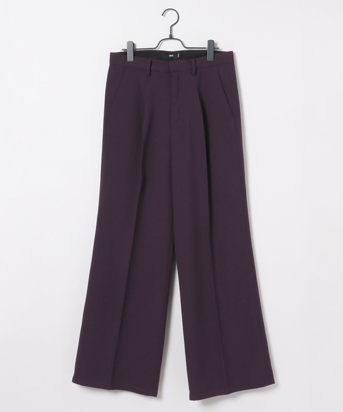 HARE（ハレ）の「【SETUP対応】カラーワイドフレアパンツ(HARE)（スラックス・メンズ・ブラック/レッド/ブルー/カーキ・SMALL/MEDIUM/X-SMALL）」の17枚目の写真