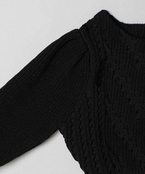 JEANASIS（ジーナシス）の「5GVスリーブガラアミショートプル